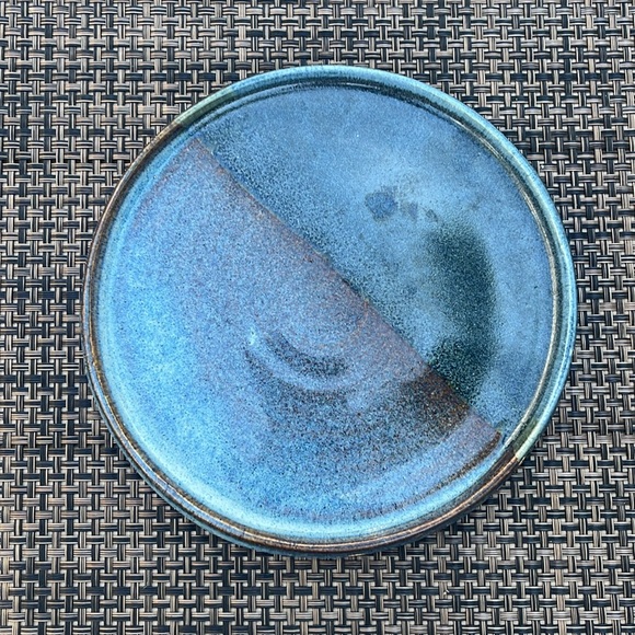 HANDMADE | Saucer Plate Ocean Blue - Picture 2 of 5